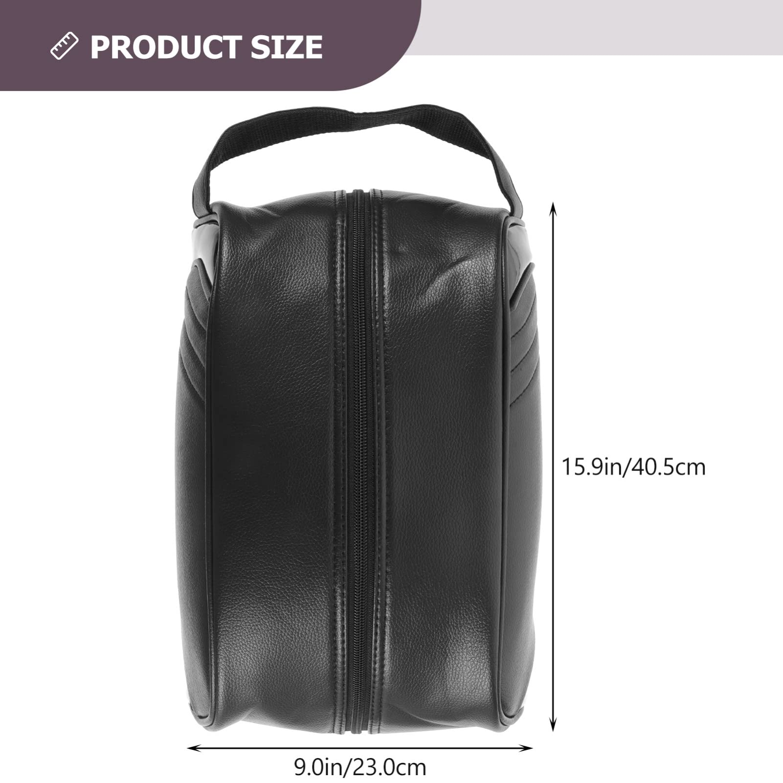 FOMIYES Breathable Golfing Shoes Holder Portable Pouch Bag for Men Shoe Storage Bag Zipper