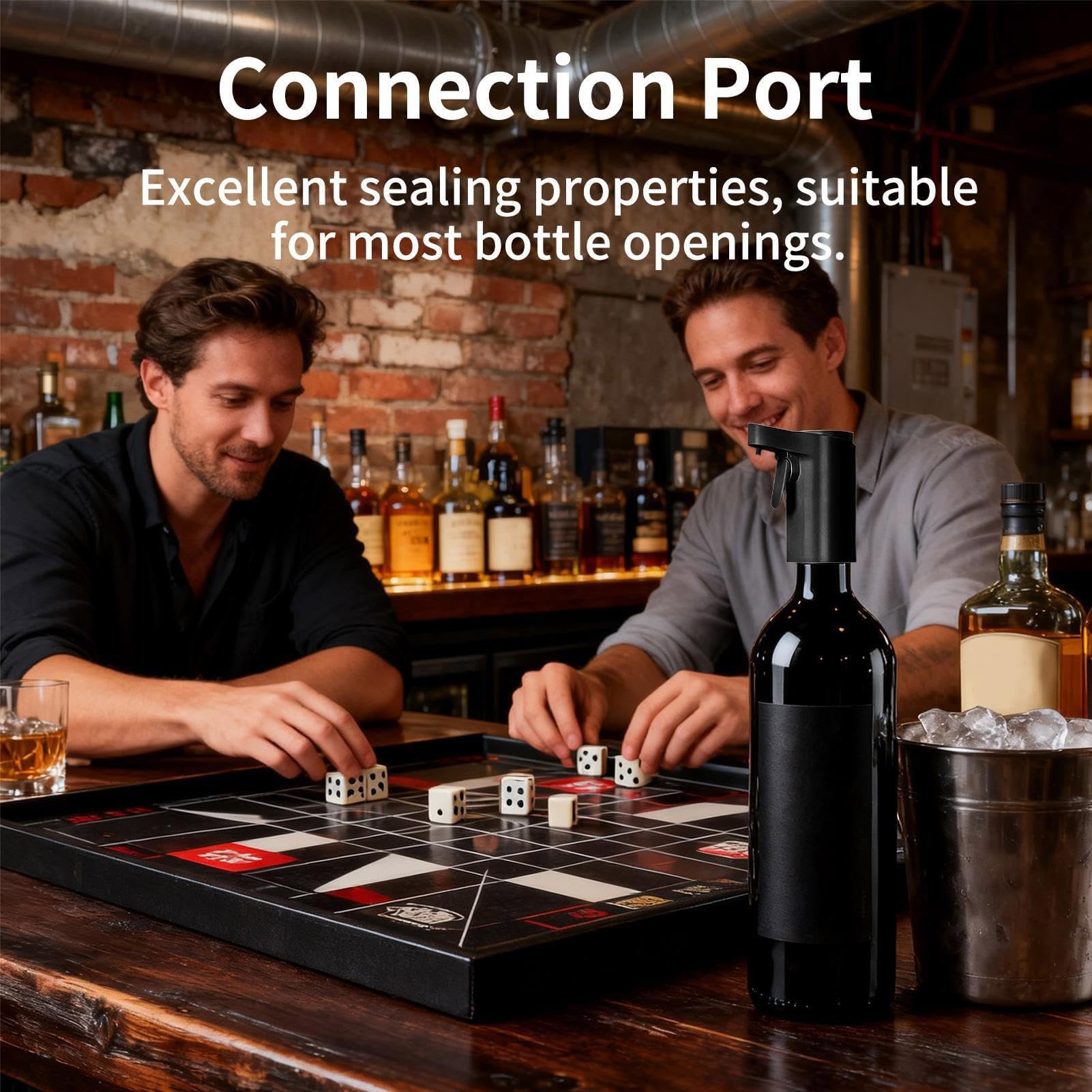 Décanteur vin électrique, Aérateur Verseur vin mit Touchscreen Bar Büro(White)