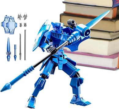 Multi-Joint Action Figures, Action Figure Model - 3D Printed Movable