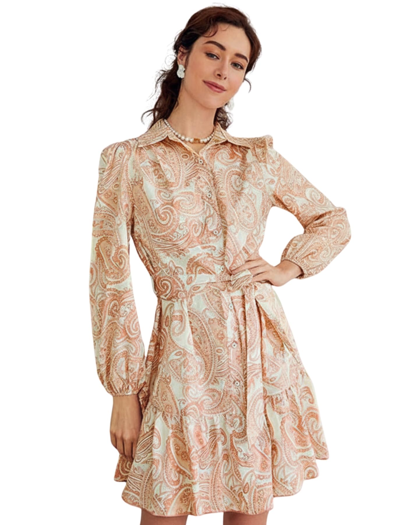 DHRUVI TRENDZ Women's Above The Knee Dress | One Piece Dress for Women | Dresses for Women | Dress for Women