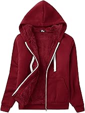 [52% off] SWISSWELL Hoodies for Women Winter Fleece Sweatshirt - Full Zip Up Thick Sherpa Lined Hooded Jacket