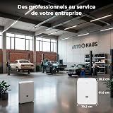 MIDEA Déshumidificateur d air Anti Moisissure intérieur 50 L/Jour | Réservoir amovible 6L, APP/Wifi, Mode Confort, Minuterie 24H | Déshumidificateur industriel de grande capacité jusqu’à 120m²/300 m³ - 9