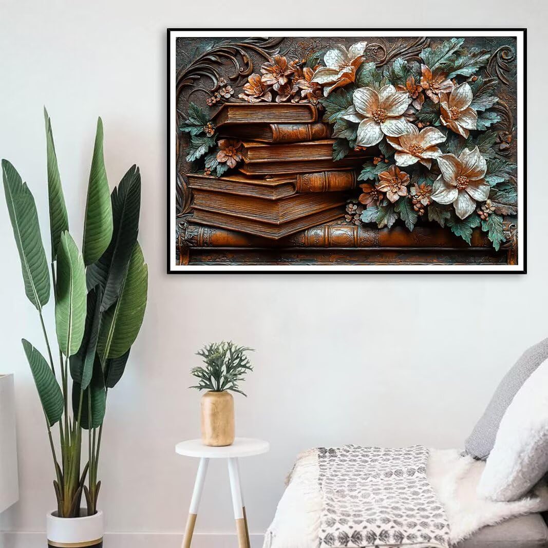 Puzzle Flor, Puzzle 5000 Piezas, Rompecabezas, Regalo Mujer, Decor -8332