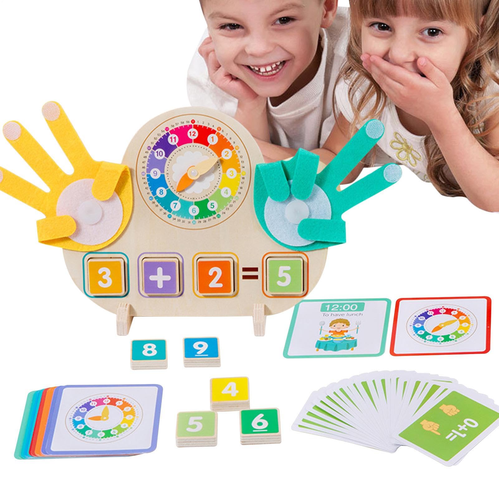 Blocs éducatifs de comptage numérique en bois durable pour apprentissage mathématique premium - 8
