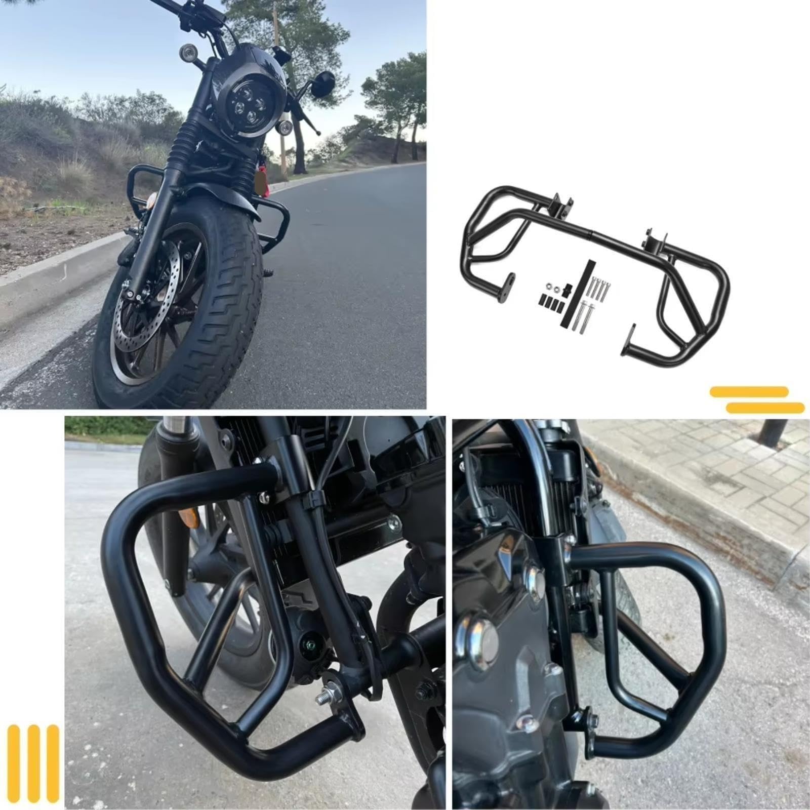 Paramotore Moto Paraurti Crash Bar Per Rebel Per CM500 2017-2025