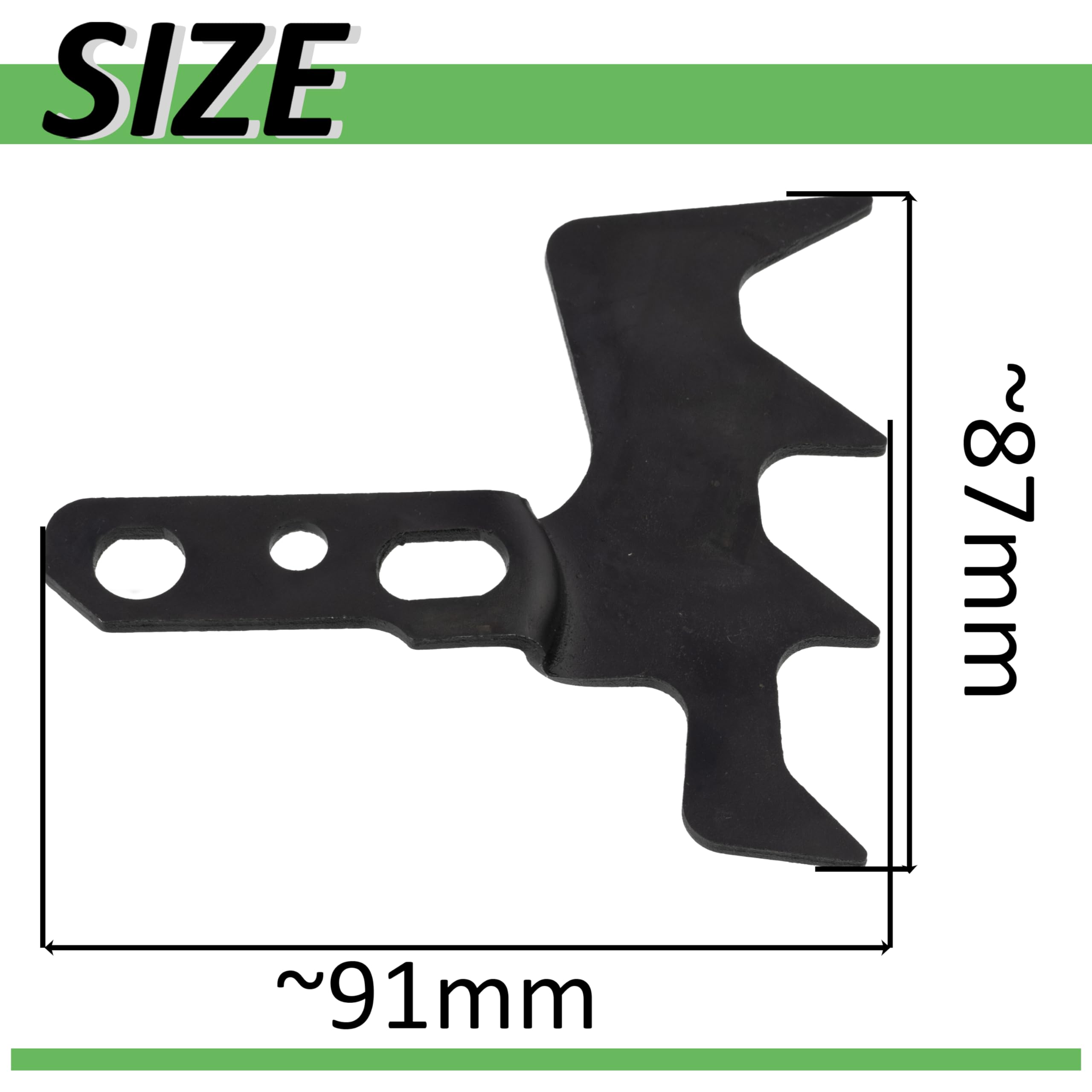AERZETIX - C69635 - Griffe Piquet de Pare-Chocs d'abattage pour tronçonneuse - Compatible avec Husqvarna 40 45