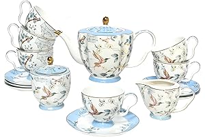 Bone China Tea Set: Graceful and Enduring Elegance for your Tea Celebrations