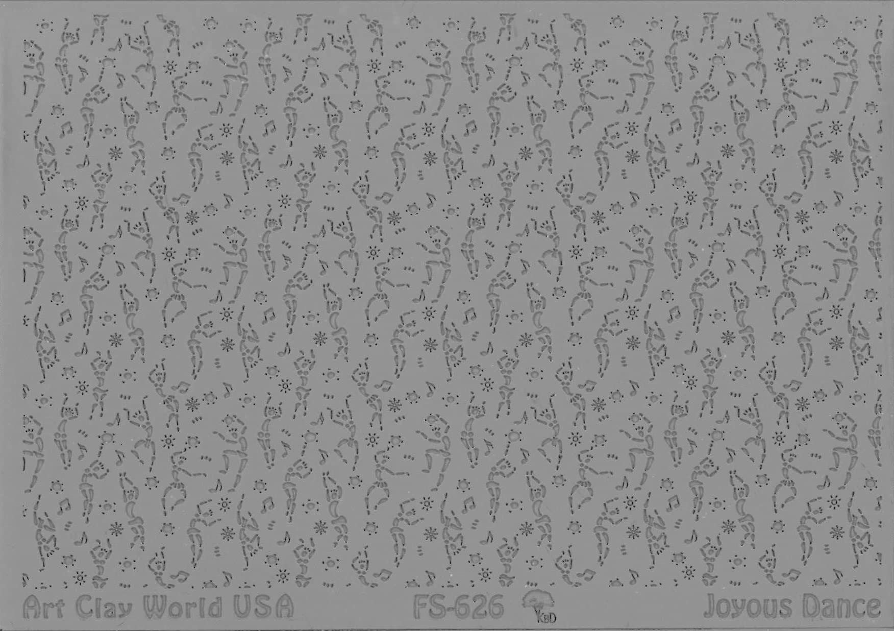 FlexiStamps Texture Sheets Joyous Dance - 1 Pc.