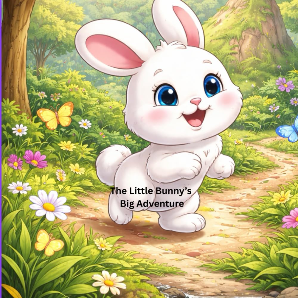 The Little Bunny’s Big Adventure: A sweet and Colorful Storybook for Toddlers and Preschool Kids