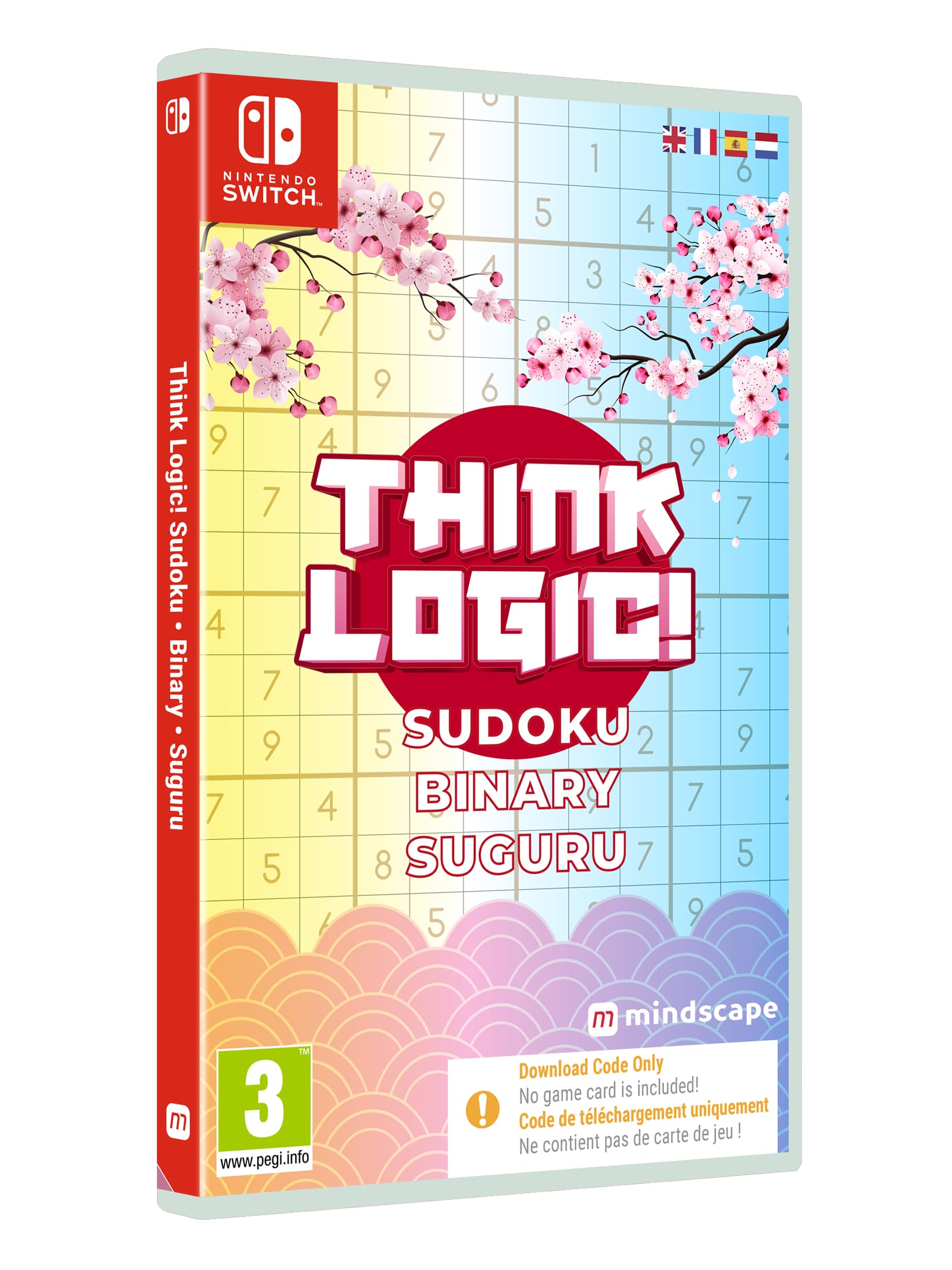 Sudoku - binär - suguru (Code-in-a-box) - Nintendo Switch