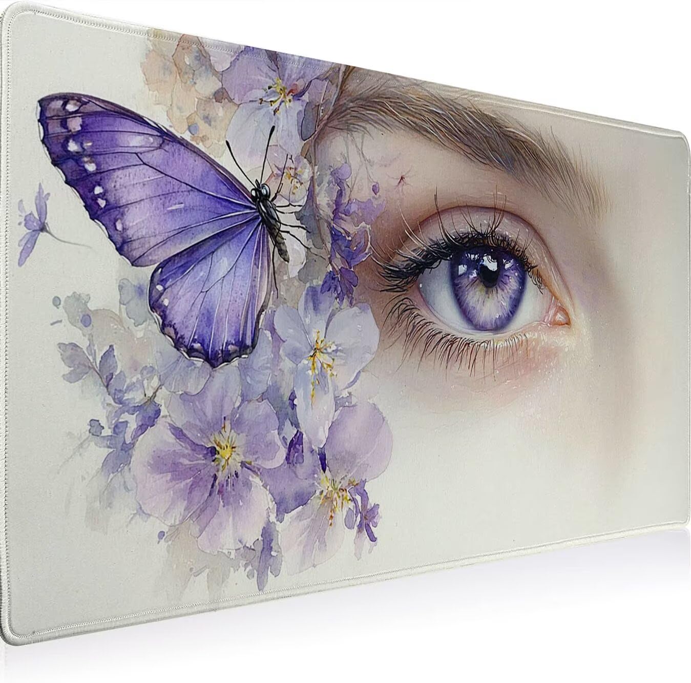 Podkładka pod mysz, podkładka pod mysz XXL 1200 x 600 mm podkładka pod mysz dla graczy, wodoodporna gumowa podstawa, duża podkładka pod mysz do gier na biurko szyte krawędzie wodoodporna