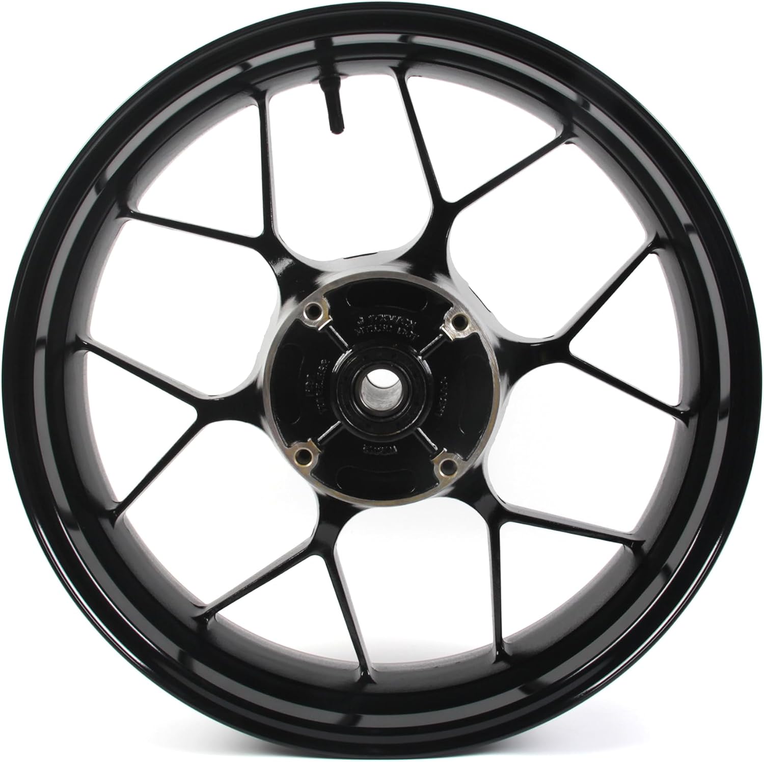 Arashi Rear Wheel Rim for Honda CBR600RR 2007-2022, Motorcycle Replacement Accessories Parts Gloss Black