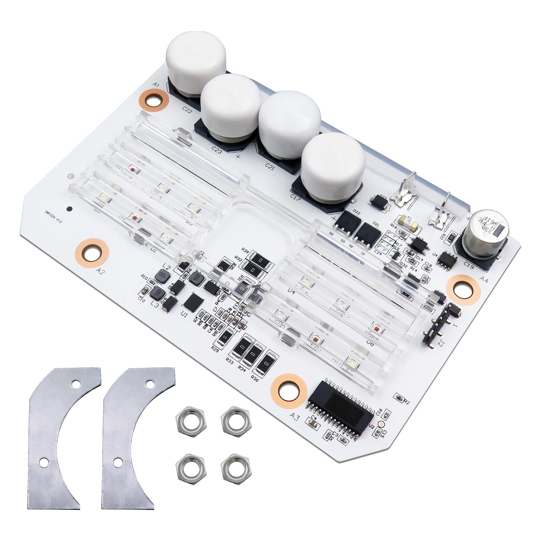 Photo 1 of FONGLP 619818Z LED Light Board Replacement for Pentair IntelliBrite 5G Color LED Pool Light 2nd Generation, Compatible with 601000 601001 601002 601003 601004 601010 Circuit Board