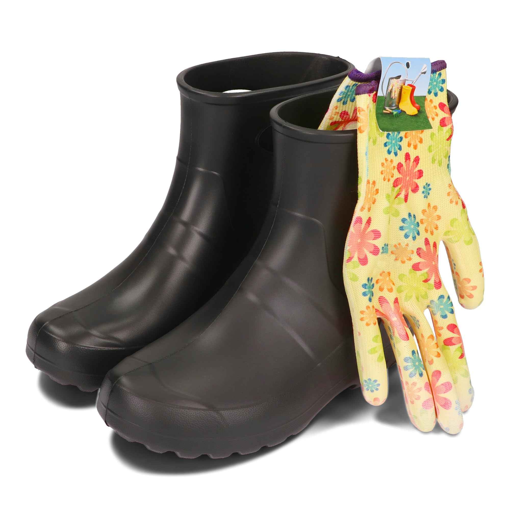 BeComfy Bottes de Pluie Bottines de Jardin EVA Unisex Femmes Hommes 36-47 EU