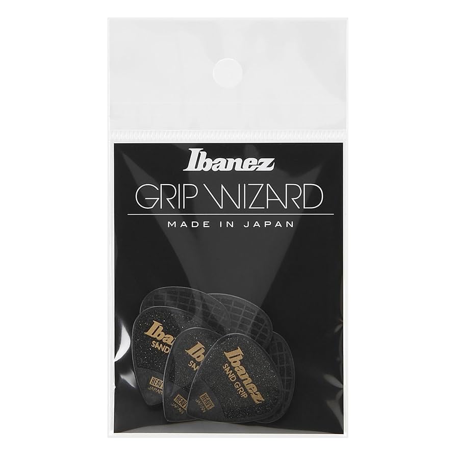 アイリフドーパ 「We made this」 Amazon.com: Ibanez PPA16HSG Wizard Series, Sand Grip Picks 6