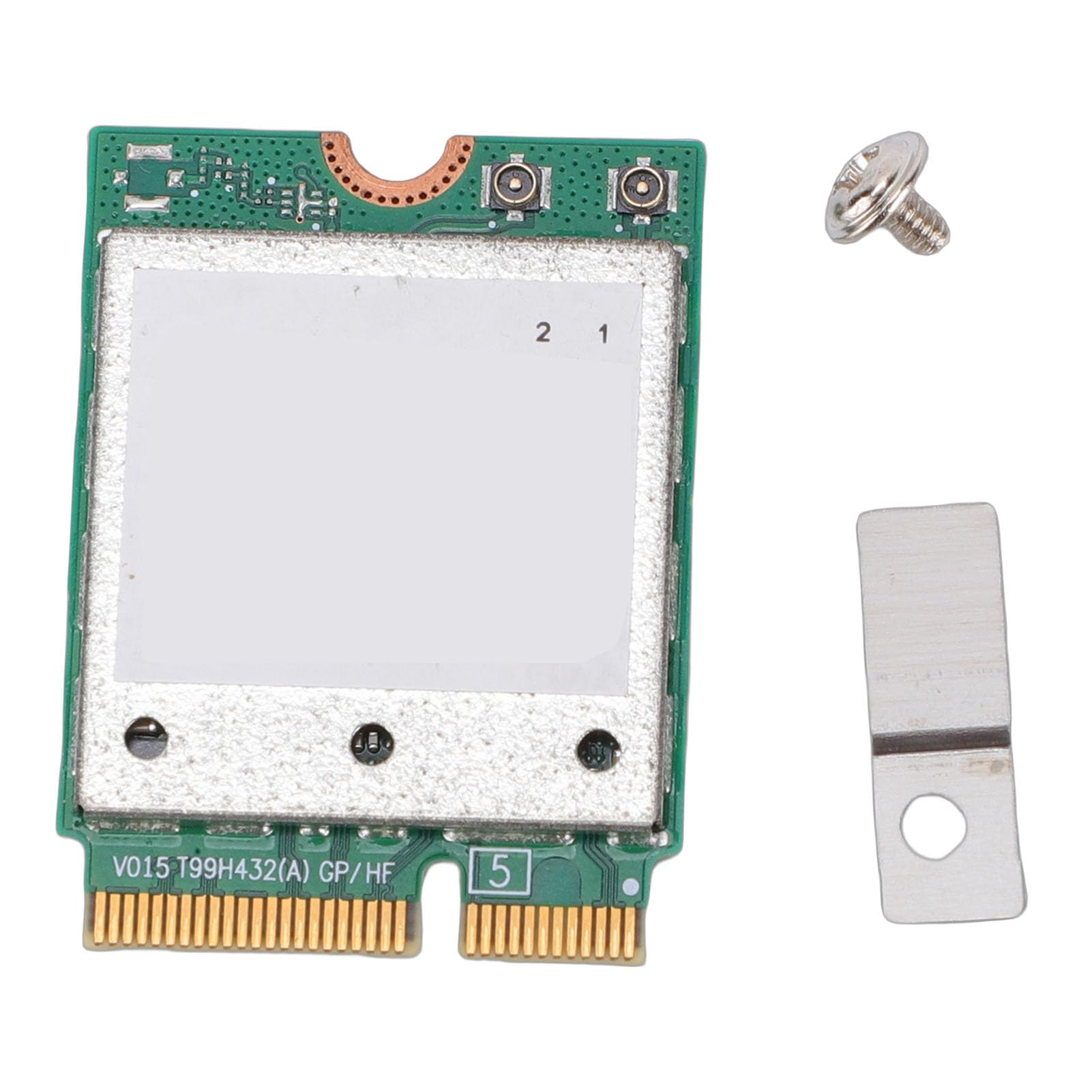 VBESTLIFE QCNCM865 Scheda di Rete Wireless WiFi 7, Interfaccia M.2 5,8 Gbps Tripla Banda 2,4 GHz 5 GHz 6, Modulazione QAM 4K, per Laptop PC Wins 11
