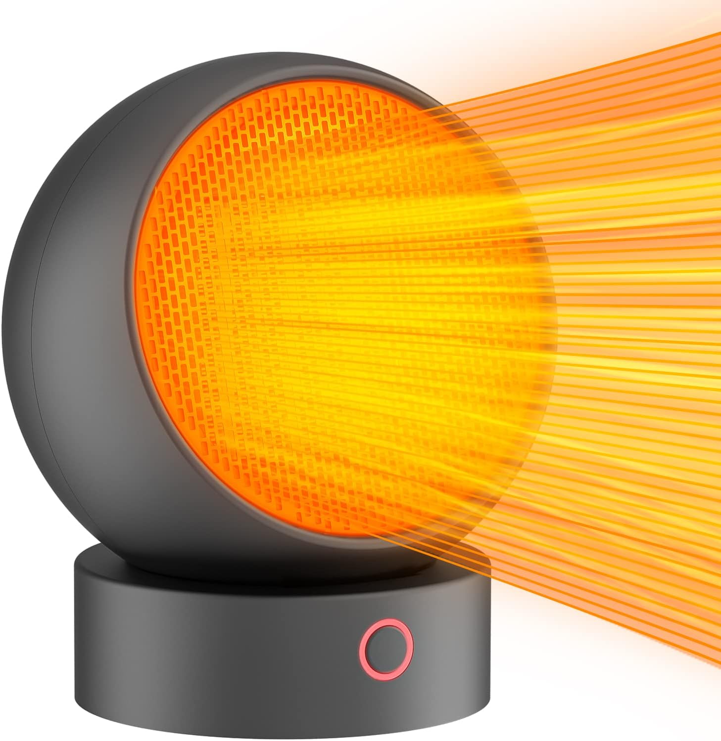 Portable Desk Space Heater, 1000W Electric Heaters Indoor