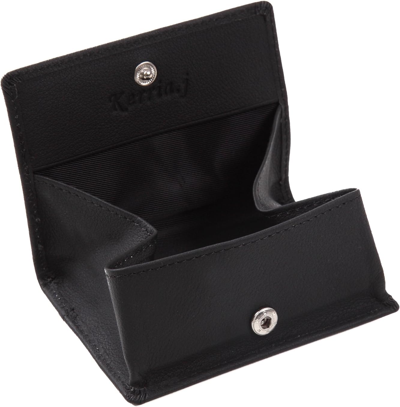 小銭もカードも放りこむ。仕分けしらずの手軽な財布「LOOSE JUNK BOX」 Amazon | kerria.j(山吹） 小銭入れ 本革 ボックス型 コイン