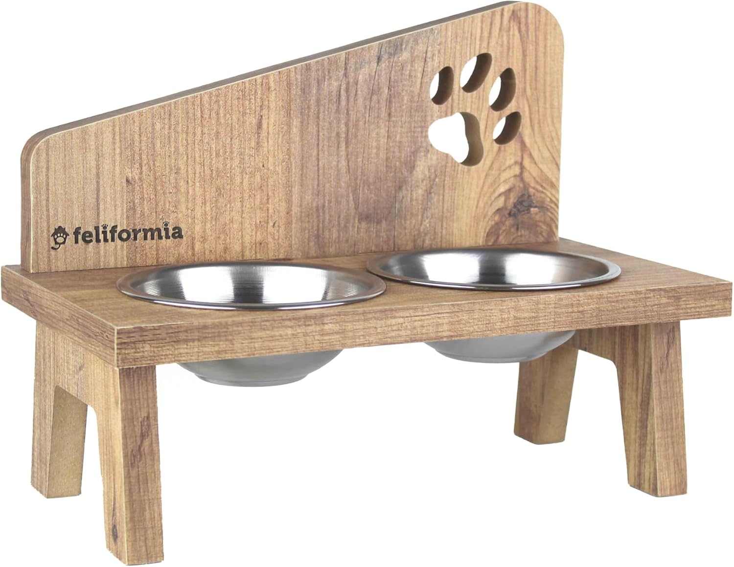 Feliformia® Gamelle pour Chat : Avis et Test du Support en Bois avec Bols Surélevés en Acier Inoxydable 600ml Feliformia® Gamelle pour Chat : Avis et Test du Support en Bois avec Bols Surélevés en Acier Inoxydable 600ml