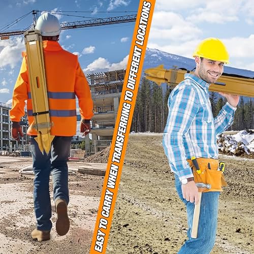 DMITER Surveying Wooden Tripod - Heavy-Duty and Adjustable for Total Stations& Theodolite - Thumbnail 4