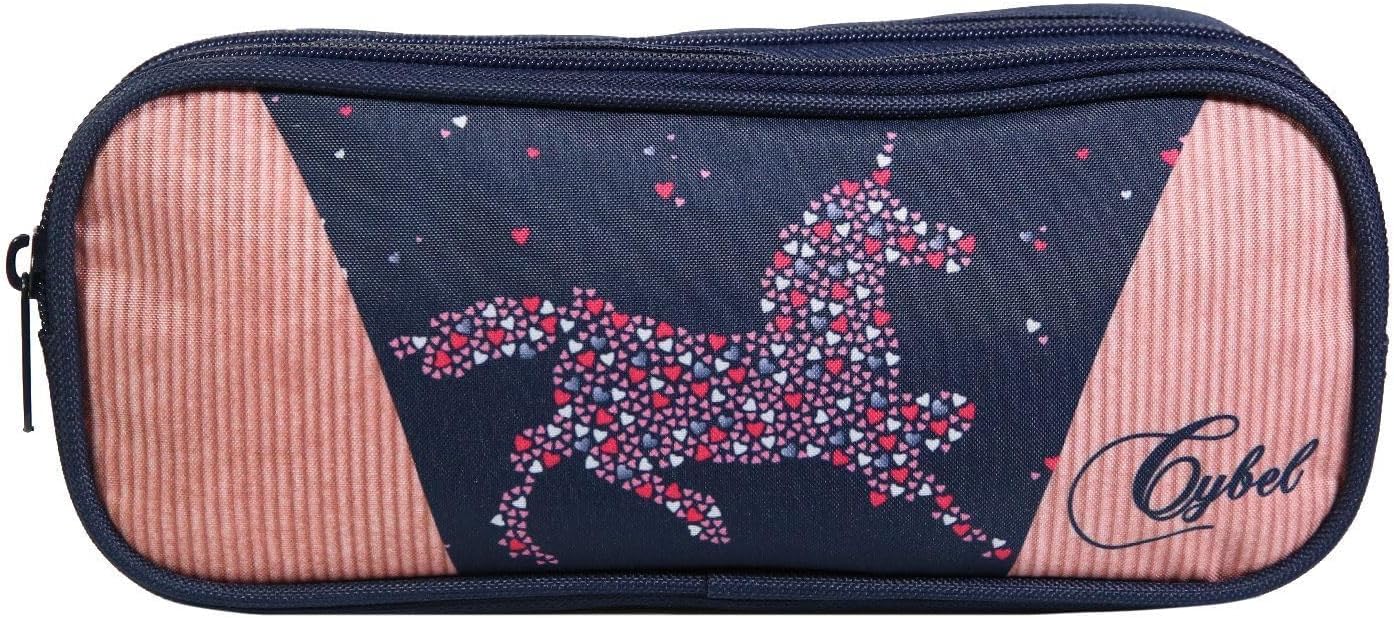 Bolsa Escolar De 2 Compartimentos Cybel Caballo Unicornio