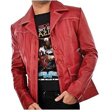 Tyler Durden FC Brad Pitt Fighting Club Coat Leather Vest Jacket Cosplay Halloween Costume Collection