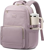 Vista 21 de LOVEVOOK Mochila para laptop para mujer, 15,6 pulg.