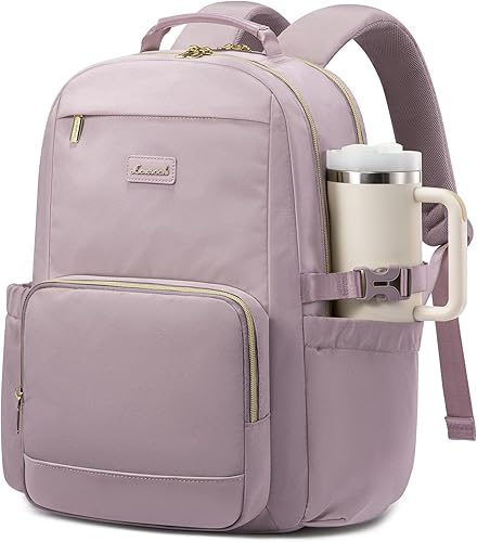 Miniatura 21 de LOVEVOOK Mochila para laptop para mujer, 15,6 pulg.