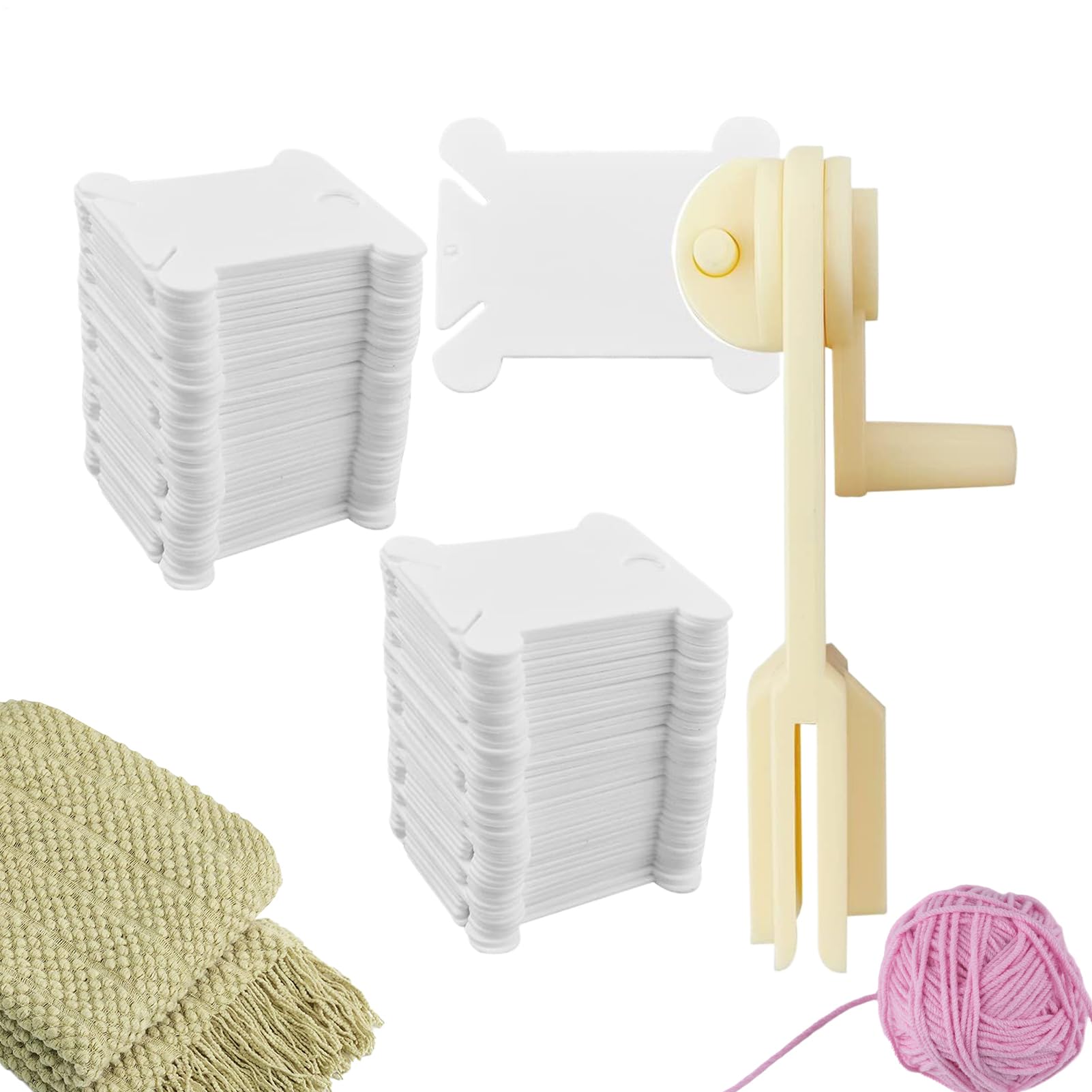 Fil à broder et support de crochet pour vos moments de loisirs créatifs