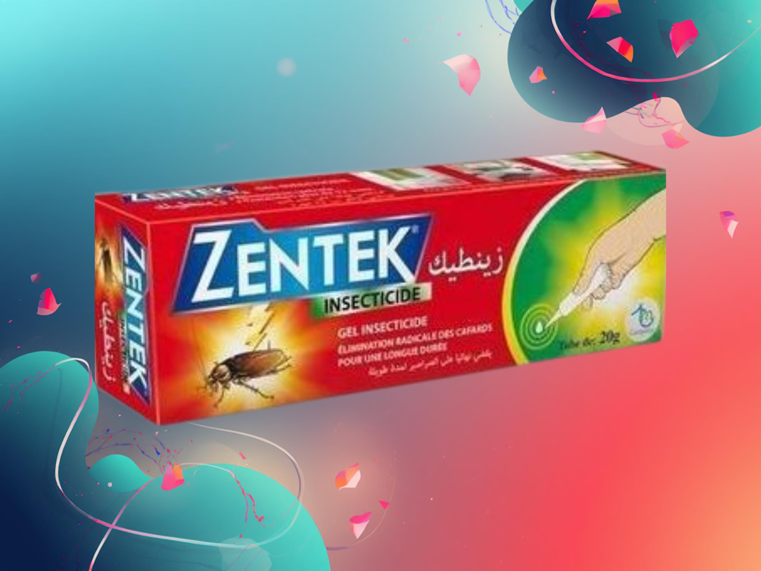 Gel Anti Cafards Extermination Totale En 24/48 h