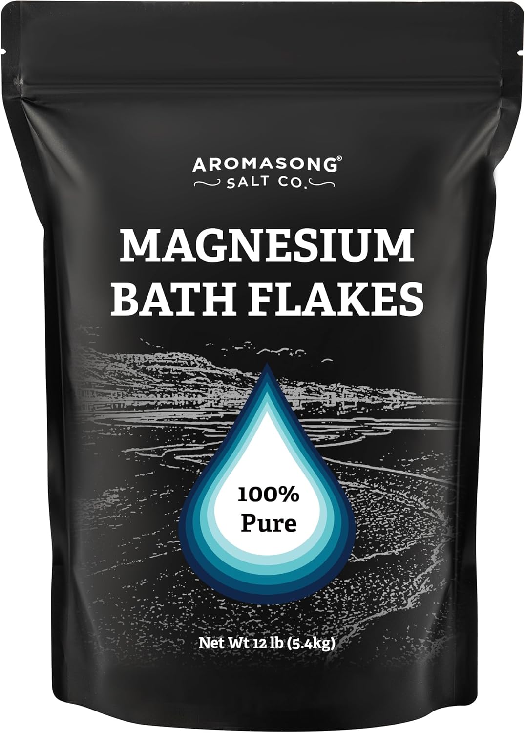 Aromasong Magnesium Flakes from The Dead Sea, 12 LB