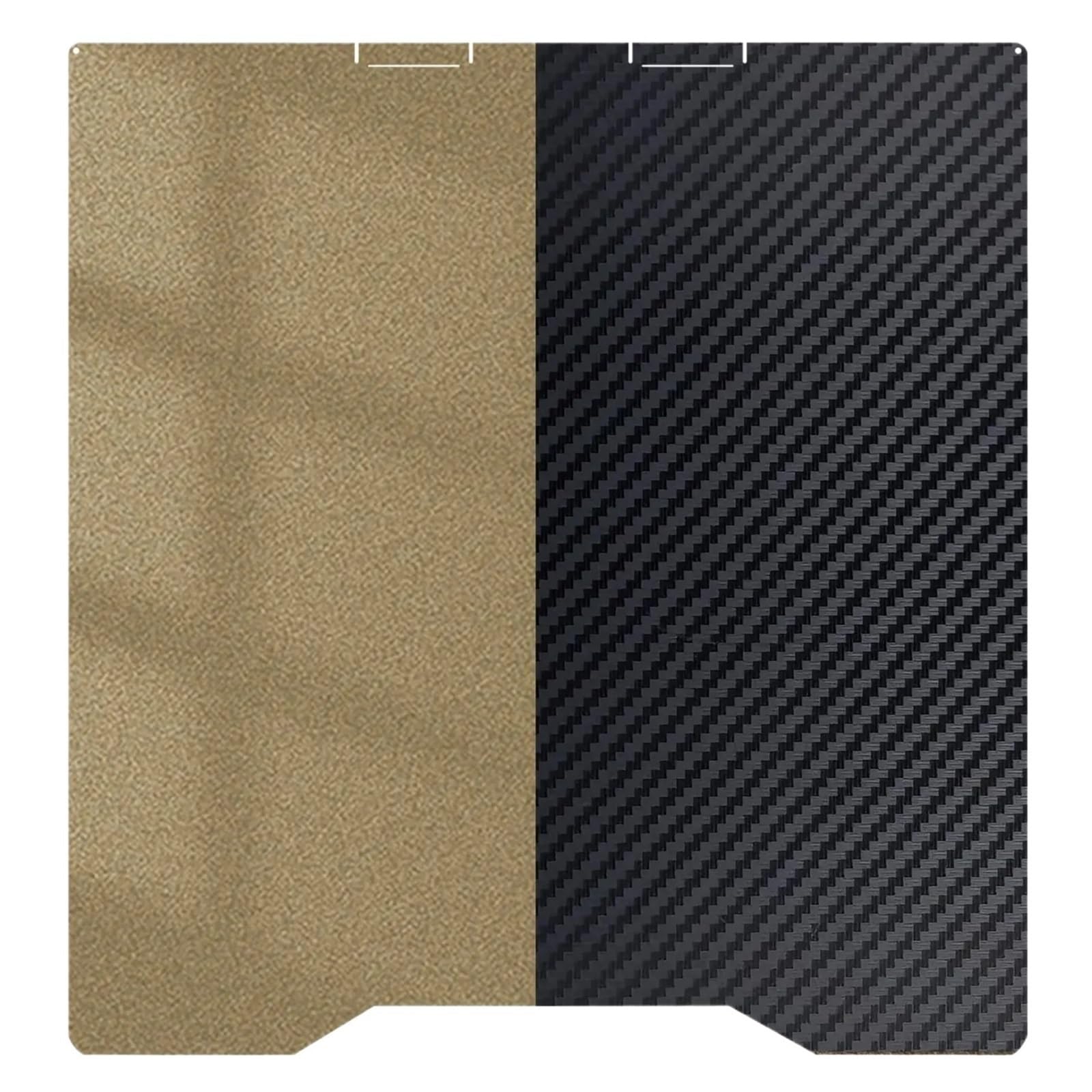 PEI Bauplatte, kompatibel mit Creality, K2 Heizbett | Beidseitig texturierte und glatte flexible Platte für 3D-Drucker-Heizbett, 270x293mm(K2 270x293mm)