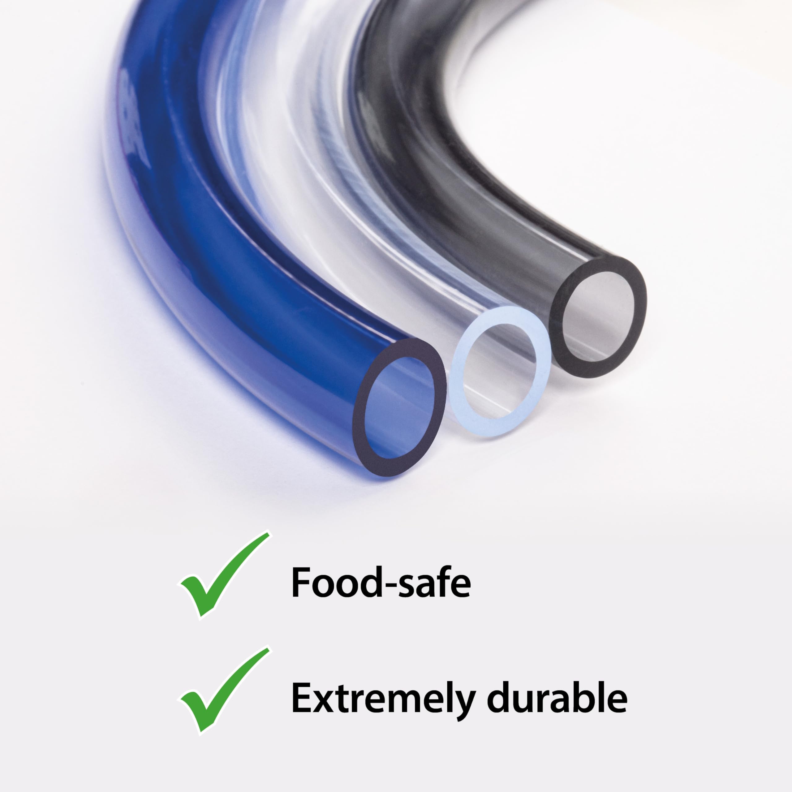 ARKA - PVC hose 4/6 mm (5m, Grey), Gray, 5 m - Image 4