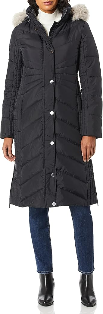 anne klein long jacket