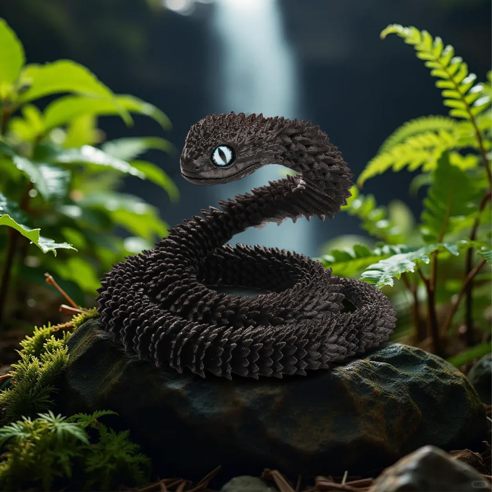 Joycabin 3D Printed Animals, 3D Printed Snake Fidget Toy, Articular Mobility 3D Printed Animal - Image 3