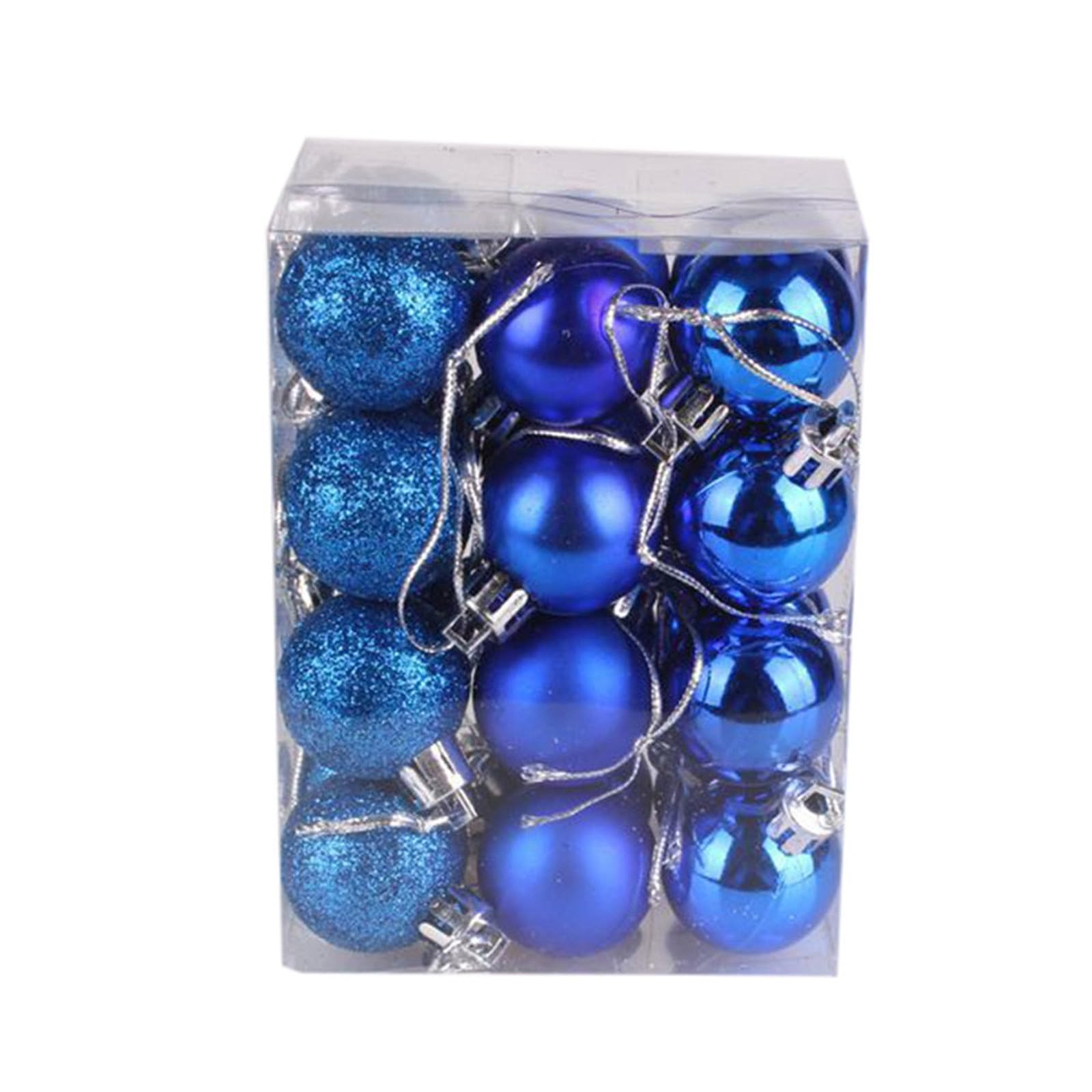 Christmas Ball Ornaments Christmas Tree Decoration Ornaments Shatterproof Hanging Balls for Birthday Halloween Holiday Wedding Decorations Set of 48pcs