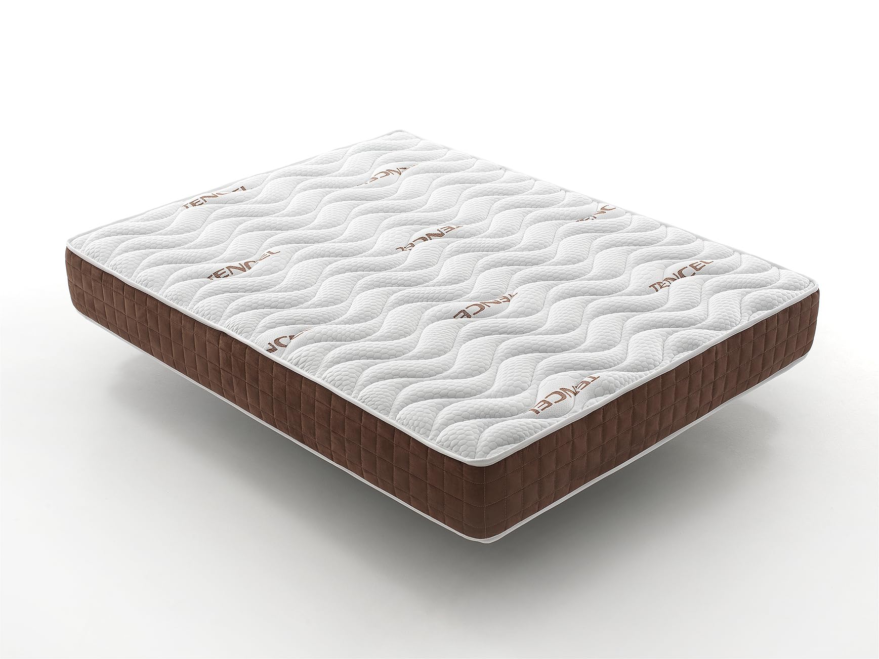 SIMPUR Visco Ergo Matelas 140x190 cm, 19 cm d'épaisseur, mémoire de Forme Haute densité, 7 Zones de Soutien, fermeté 7/10, réversible été/Hiver