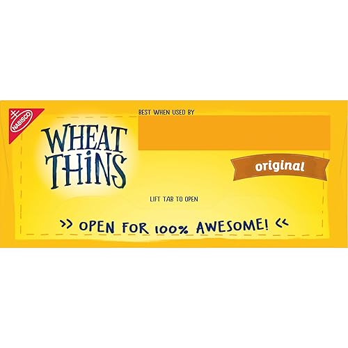 Miniatura 19 de Wheat Thins Snacks originales, galletas de trigo integral, galletas a granel, cajas de 6 a 8.5 onzas