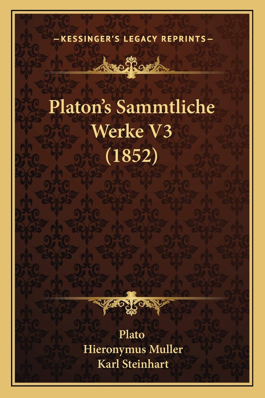 Platon's Sammtliche Werke V3 (1852)