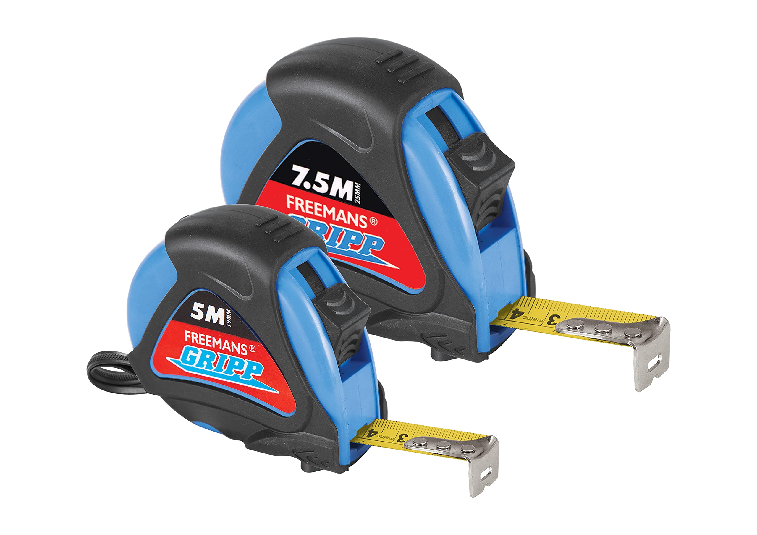 FREEMANS Gripp 5m:19mm and 7.5m:25mm Measuring Tapes (B01M4L77Z2) Amazon Price History, Amazon Price Tracker