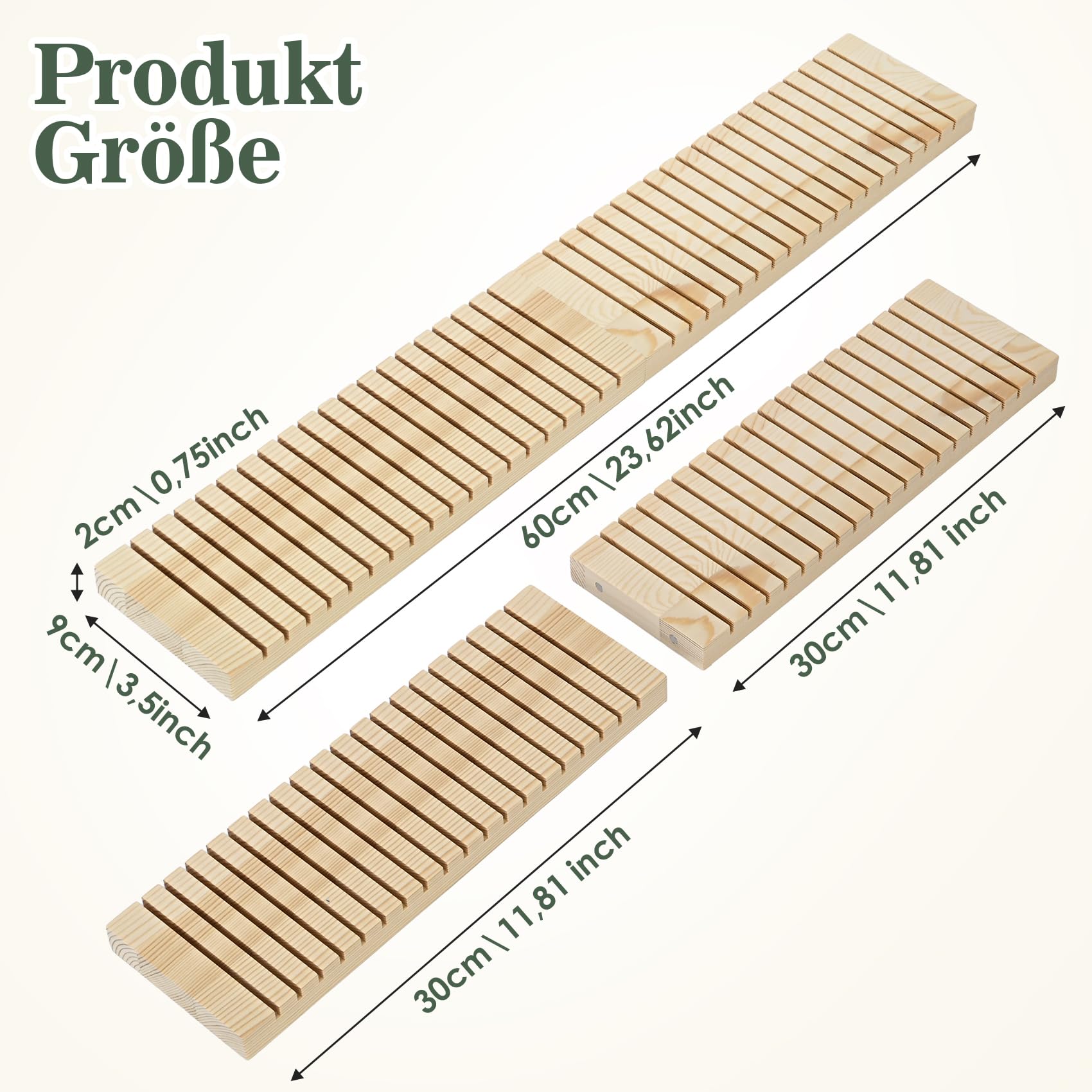 Lot de 8 porte-badges en bois pour cartes de visite avec compartiment pour carte d'identité, plaque nominative, rangement de cartes de notes, porte-cartes pour usage professionnel (60 x 8,9 x