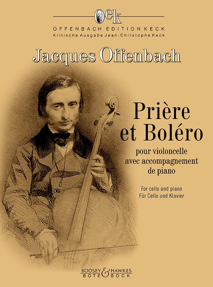 Prière et Boléro émotion violononcelle piano œuvre mélancolique et rythmée