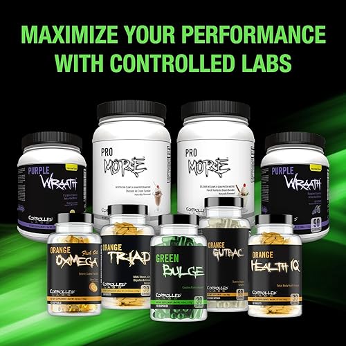 Miniatura 5 de Controlled Labs Suplemento Green Bulge volumen avanzado de matriz de creatina de 30 porciones mejora la fuerza la resistencia el rendimiento y la