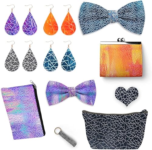 Miniatura 16 de HYANG - Cubo de agua de metal con relieve de espejo dorado, hojas de piel sintética dorada, 1 rollo de 12 x 53 pulgadas, piel sintética muy adecuada