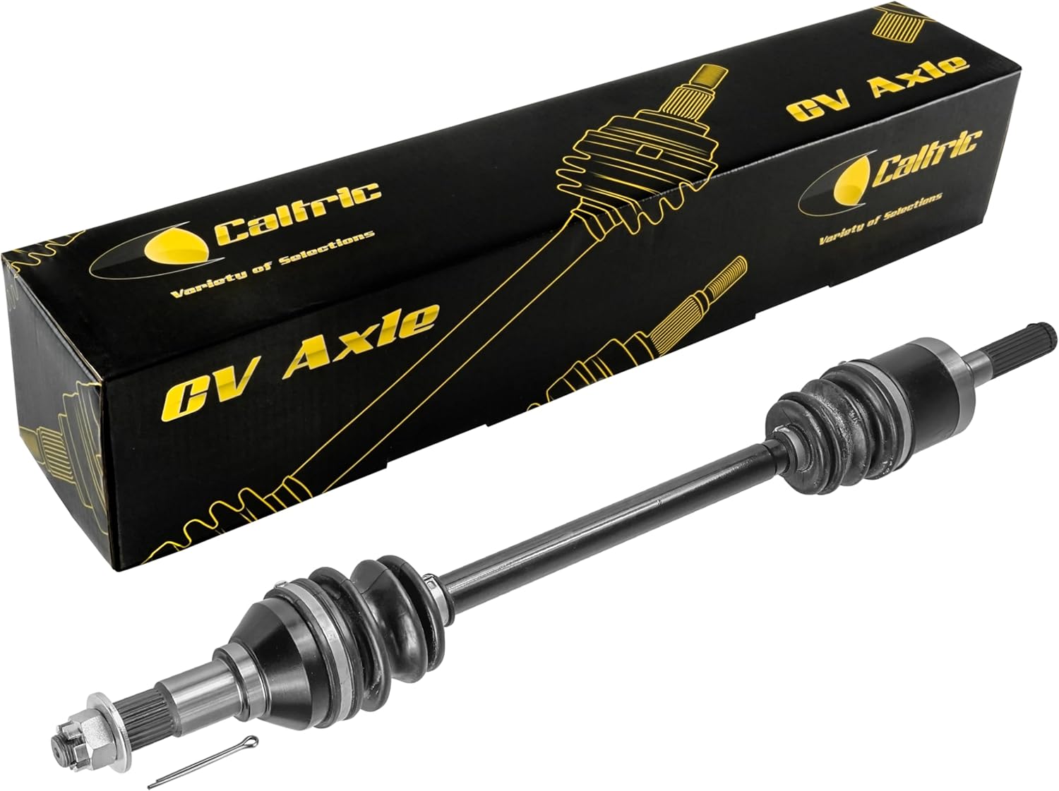 Caltric Front Right Complete Cv Joint Axle Compatible with Can-am Commander 1000 4X4 Ltd X Xt Efi 2011 2012