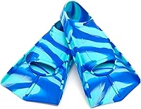 Vista 12 de Aletas de entrenamiento de natación, aletas de natación para niños, cómodas aletas de natación adecuadas para niños, principiantes, niñas, niños