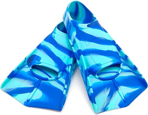 Miniatura 12 de Aletas de entrenamiento de natación, aletas de natación para niños, cómodas aletas de natación adecuadas para niños, principiantes, niñas, niños