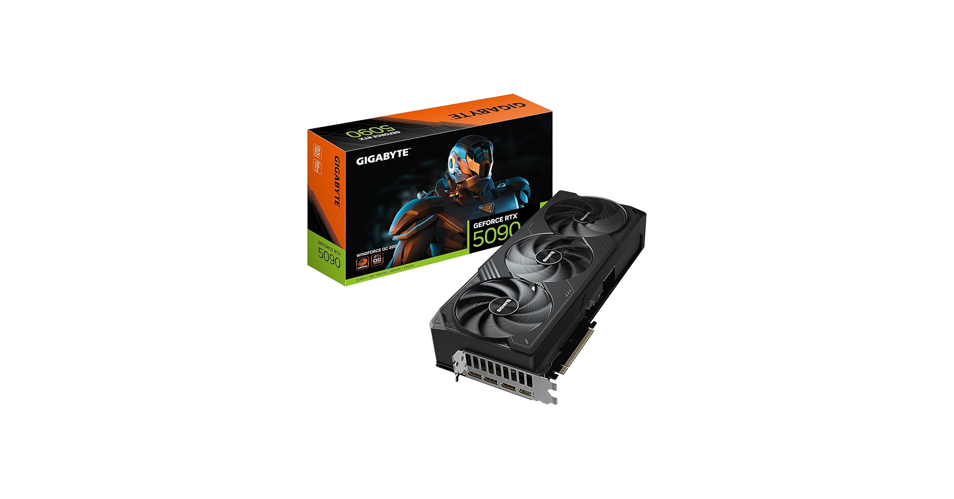 新品同様 GIGABYTE GEFORCE RTX 5090 WINDFORCE GeForce RTX™ 5090 WINDFORCE 32G Key Features | Graphics Card