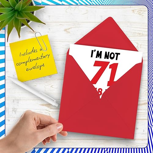 Vista 201 de Tarjeta de cumpleaños número 98 para mujeres y hombres – Not 98 I'm 18 With 80 Years Experience – Divertida tarjeta de cumpleaños noventa y ocho