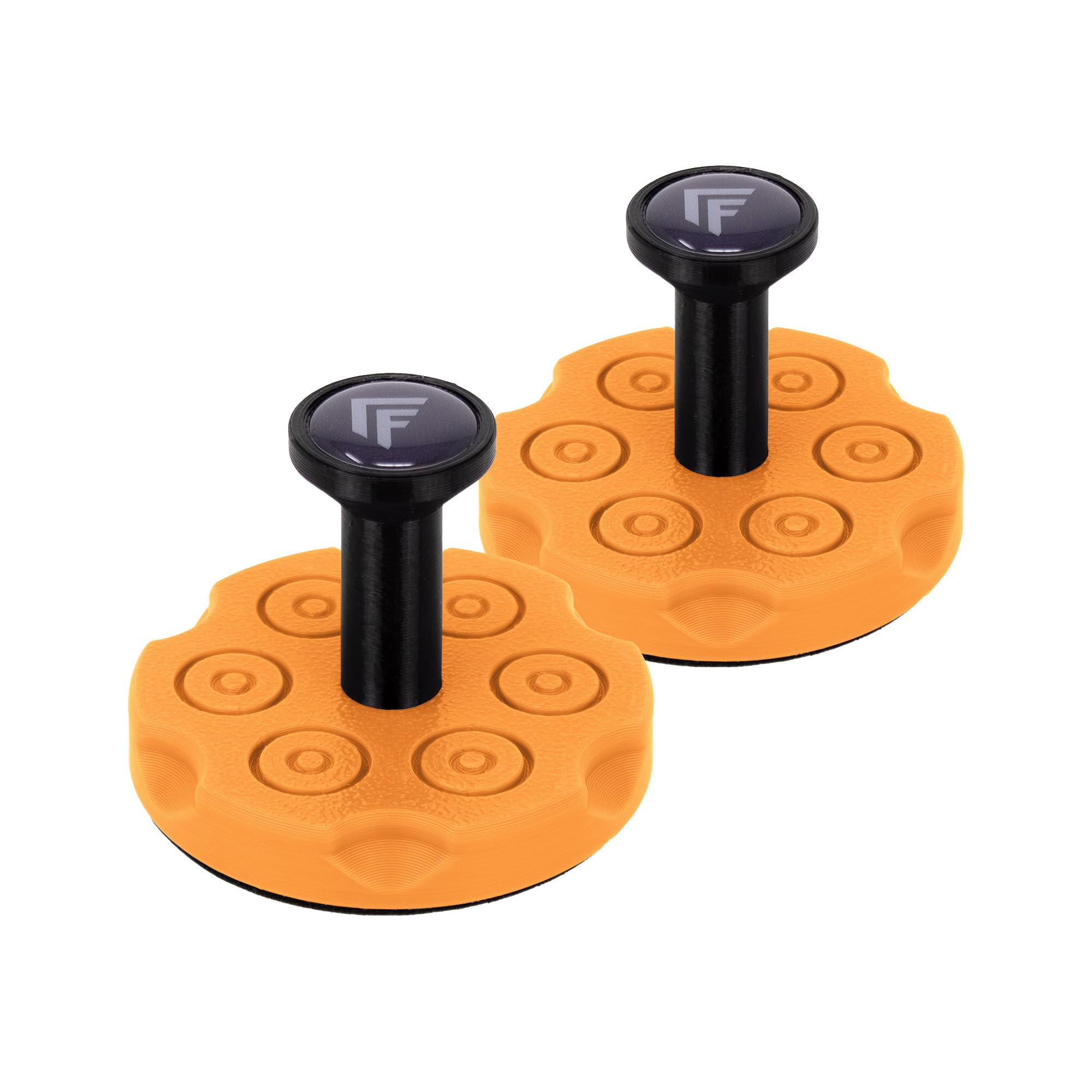 Kurzwaffenhalterung Nexus, 2-teiliges Set für Pistole & Revolver, Halter mit starken Magneten für Waffenschrank & Tresor, Made in Germany